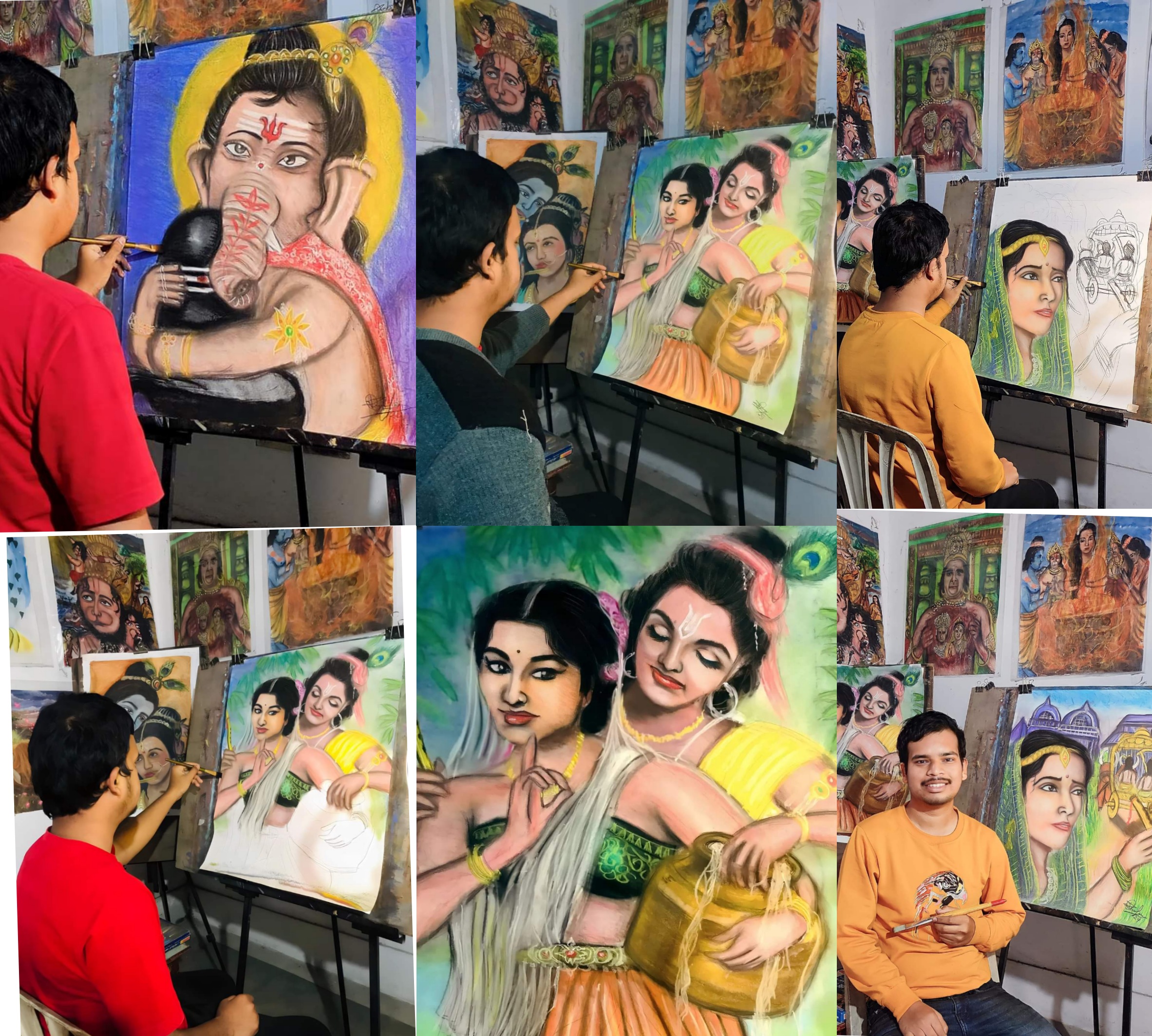 Learn Master painting course in hindi