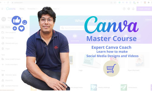 Canva Master Course -(Design with Canva) -Expert Canva Coach