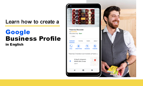 Learn how to create a Google Business Profile In English