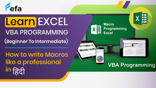 Excel VBA Programming How to write Macros Like a Professional In Hindi