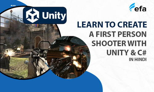 Learn To Create A First Person Shooter With Unity & C# 