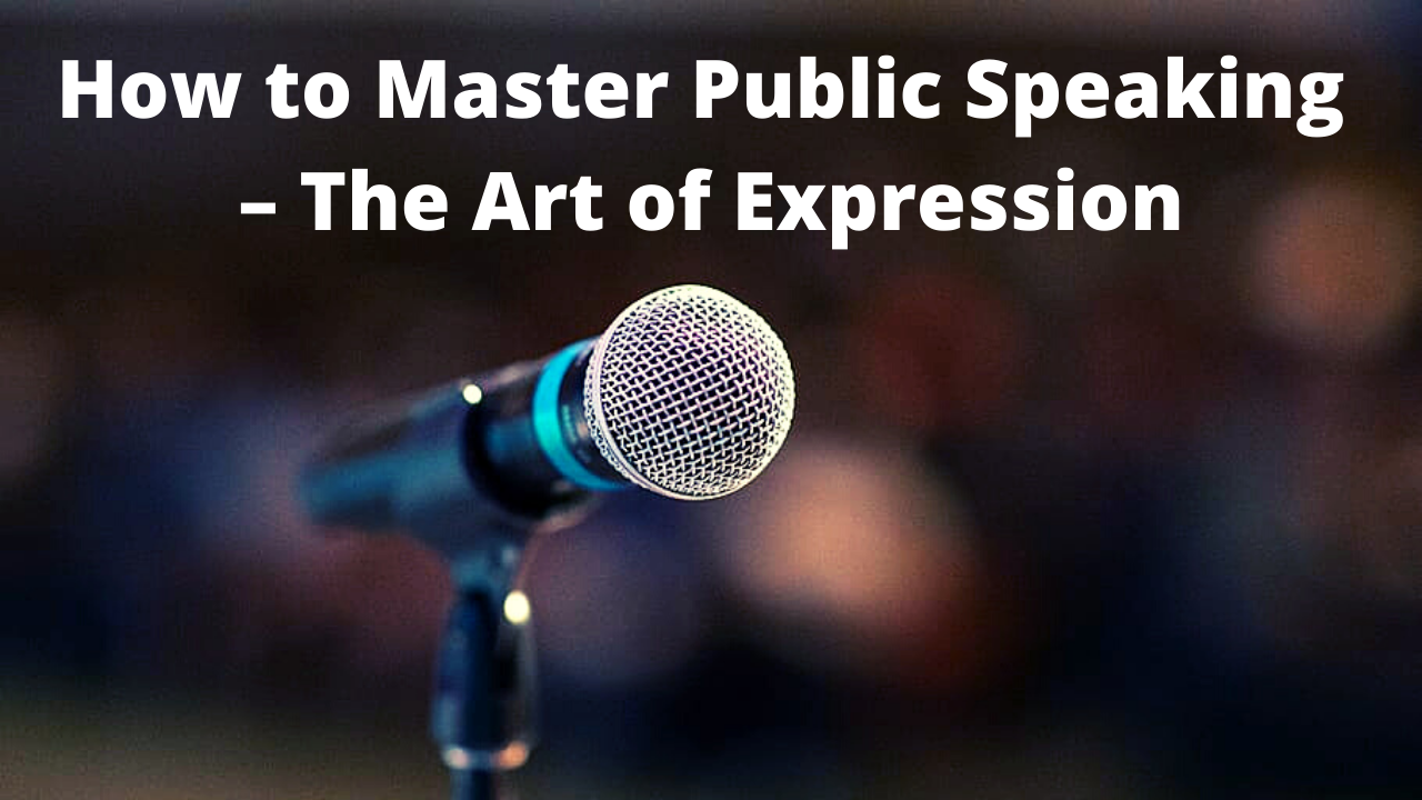 How to Master Public Speaking – in English